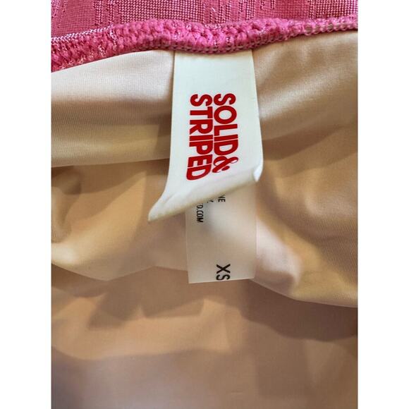 The Spencer One Piece Pink Solid & Striped XS - Picture 5 of 6